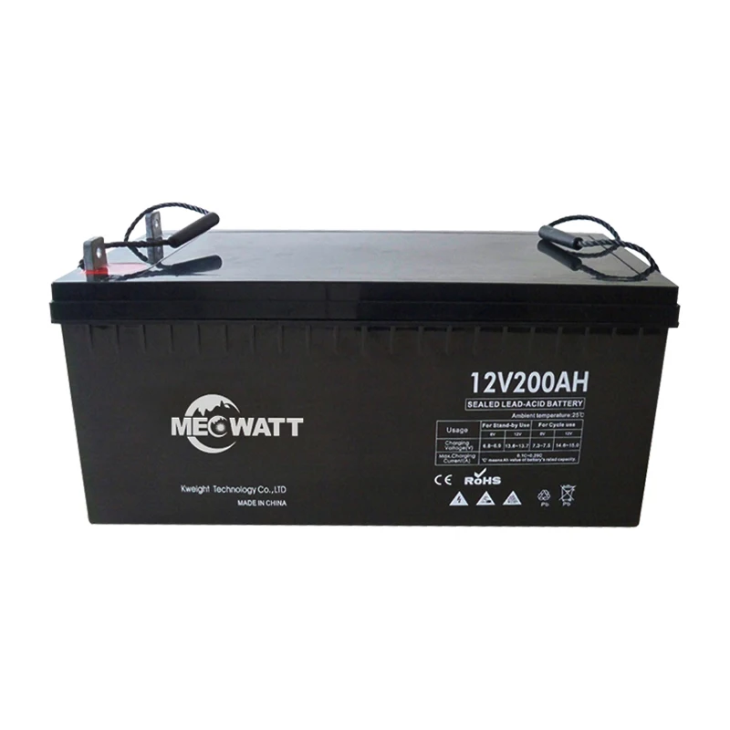 Megawatt Deep Cycle Maintenance Free Lead Acid Solar Vrla 12v 100ah 120ah 200ah Gel Battery For 3094