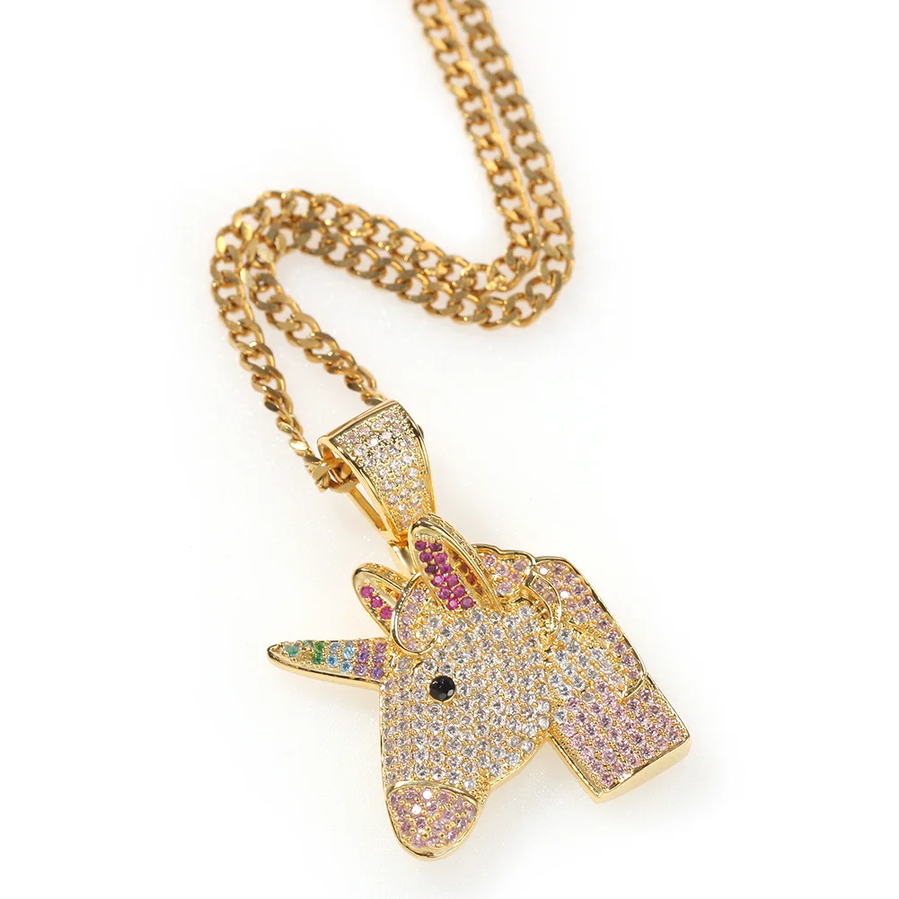 Fantasy Colourful Diamond Unicorn 