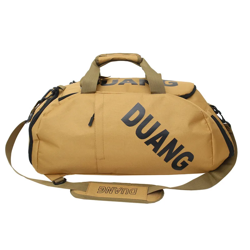 Source Custom logo ladys traveling light weight foldable travel duffel bags  expandable weekend gym sports bag backpack for man on m.