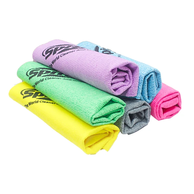 Color Multi-layer Rag PVA Magic Sponges Cleaning Cloth Microfiber Towel