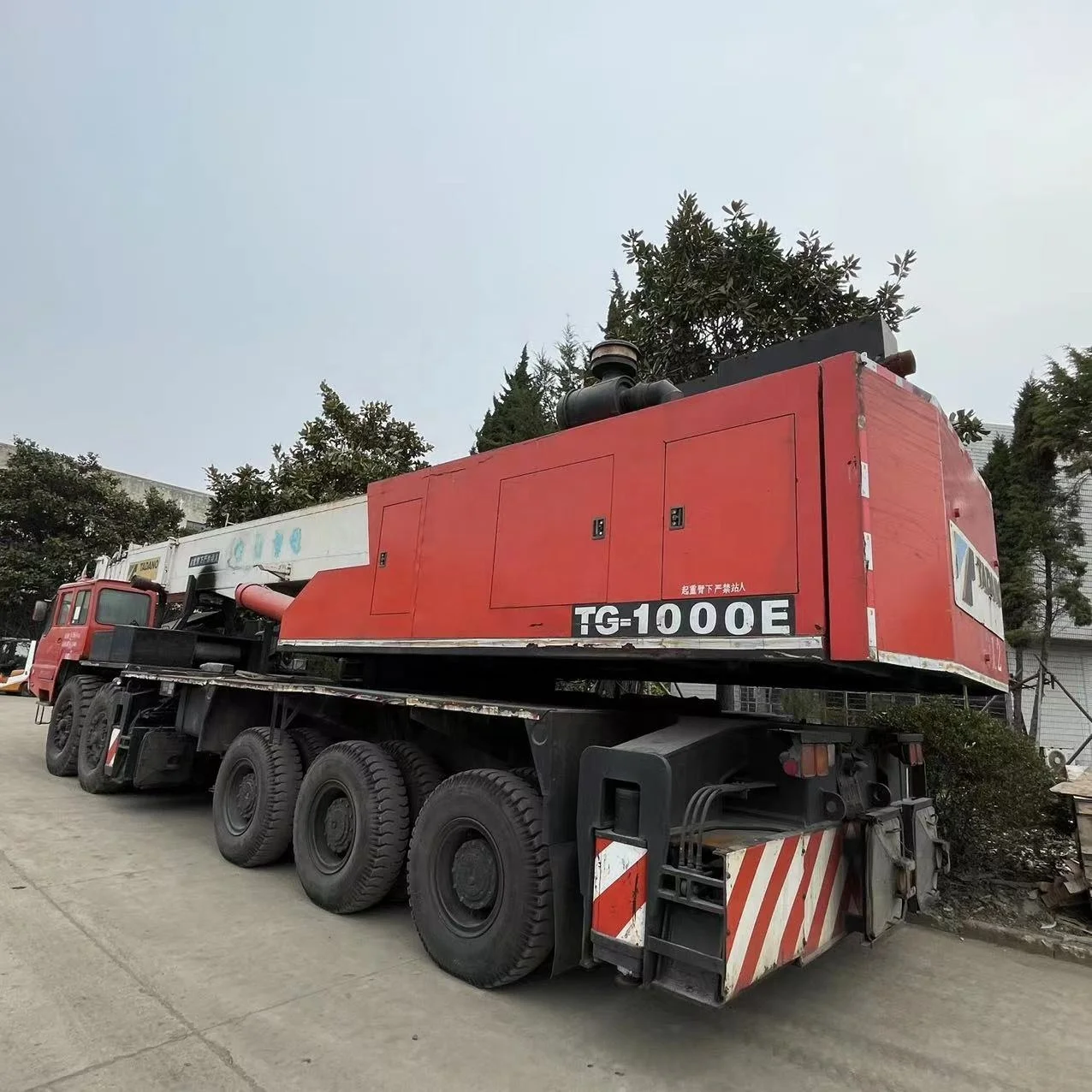 Tadano tg1000eモバイルクレーン100トンオリジナル2012年モデル