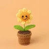 4 circles rounded smiley face-small mini wool basin