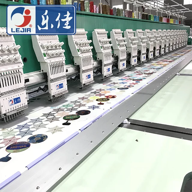 24 Head High Speed Computerized Cheap Price Industrial Embroidery Machines