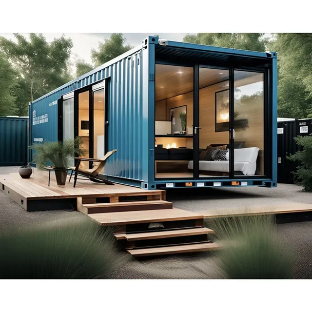 Prefabricated container houses Module container houses outdoor vacation trips