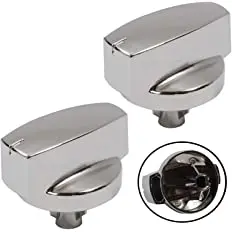 Genuine Hob Hotplate Control Knob Switch Silver or Chrome knob for gas cooker china wholesale gas stove knob