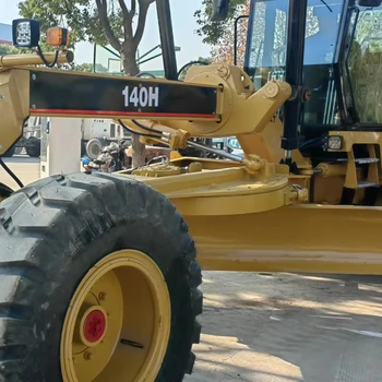 Used Construction Machinery Wheel-Drive Tractor Cheap Used CAT140H Motor Grader in Stock with Best Review for sale