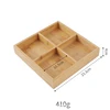 4 pcs set wooden tray only