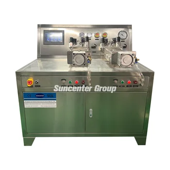 PLC Control Sodastream CO2 Cylinder Filling Machine For 1L/2.2L/3.3L Gas Cylinder