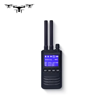 Handheld drone detection early warning Defence System UAV FPV RF Autel Mavic 3 Counter Anti-Drone Signal detector Device