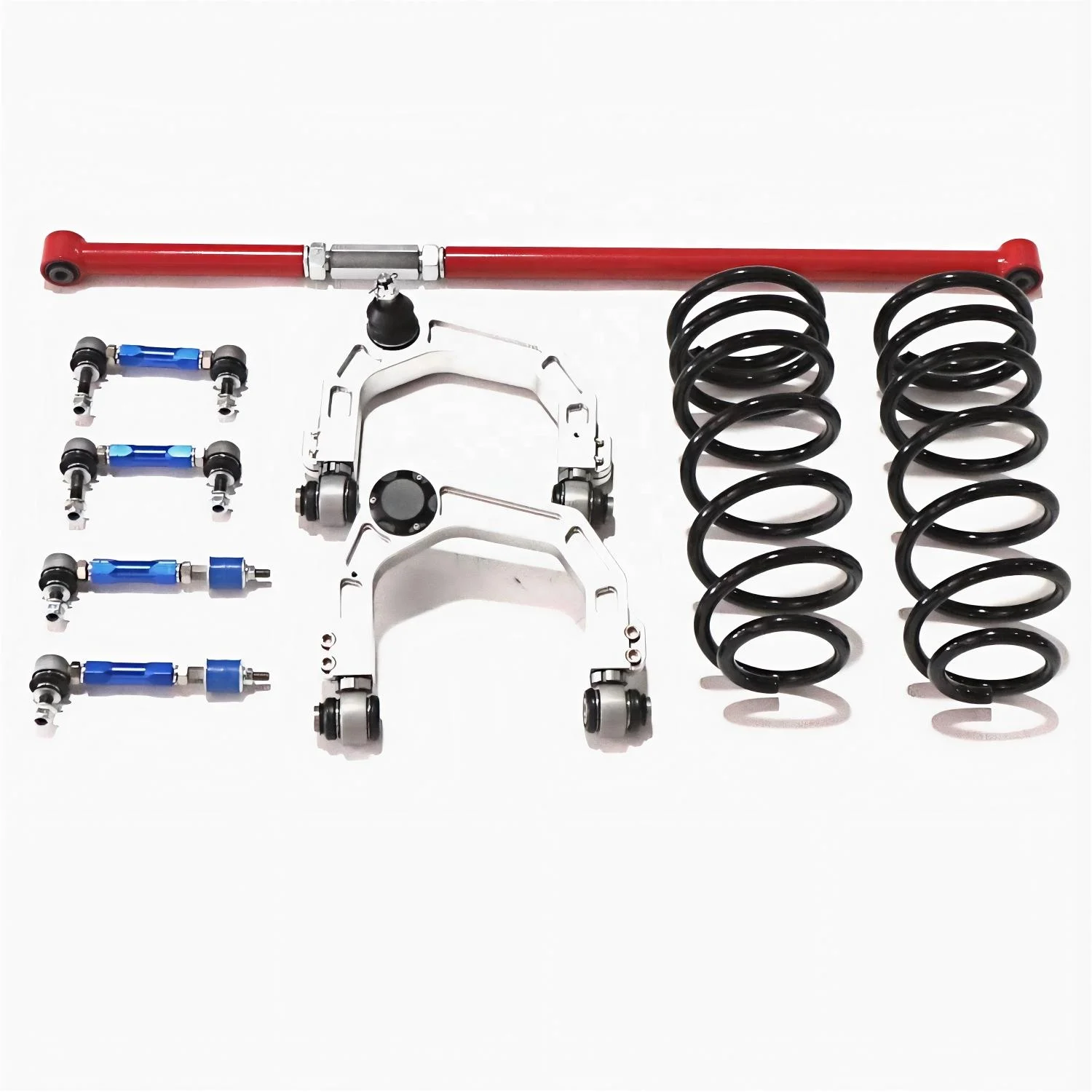 Aumer Compression Rebound Damping Force Adj. Shock Absorber 4x4 Lift Suspension Kit for Toyota LC200 LX570 300 Land Cruiser 200