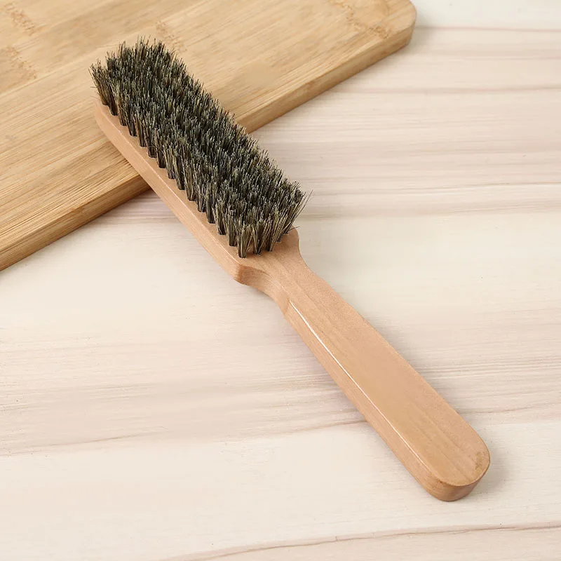 Hot Sale Professional Hair Brush Natural Color Wood Handle Boars Hair