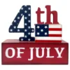 Customized wooden ornaments for Independence Day (9 items)