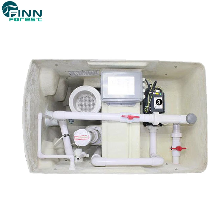 High Quality Large Pool Filters Pipeless Integrative Swimming Pool Filtration Compact Pool Filter