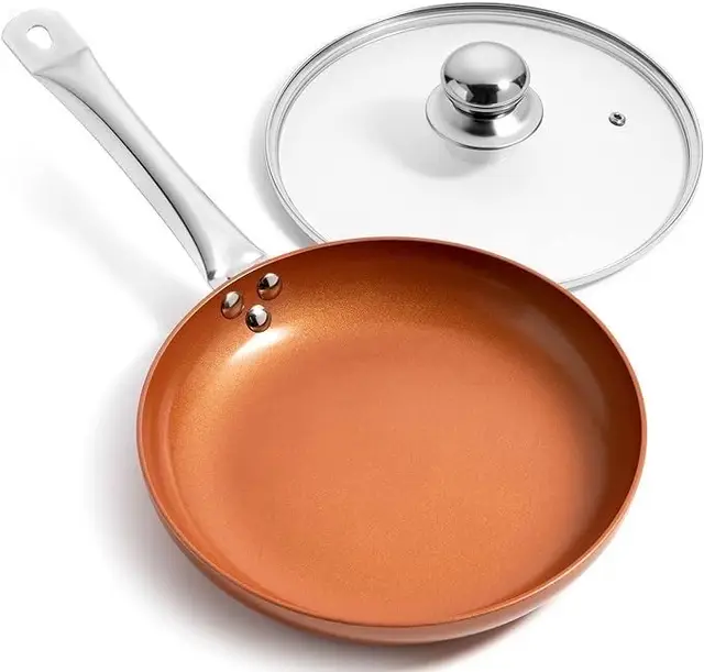 Multi-Functional Aluminum Cookware with Ceramic Nonstick Coating and Paint