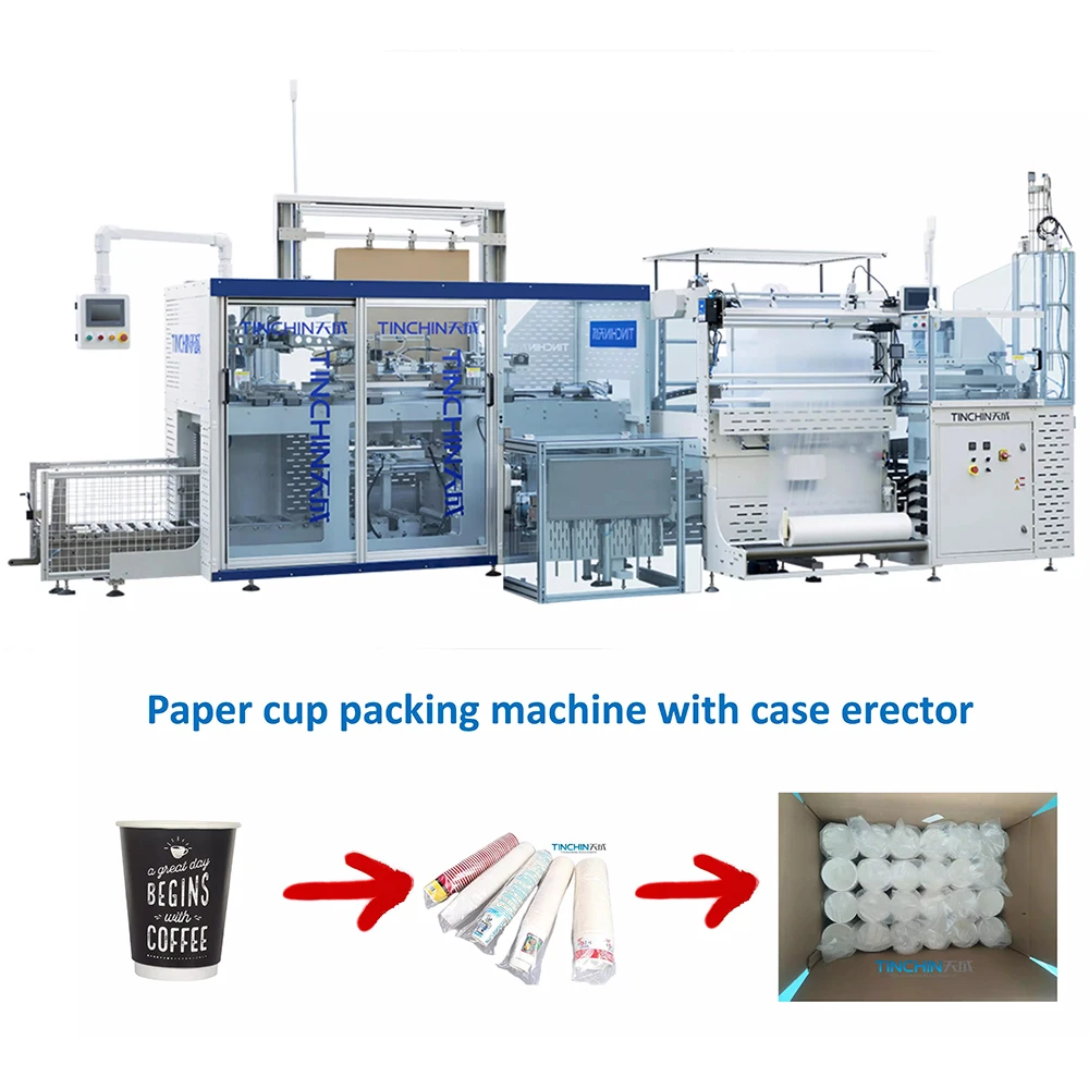 Multifunction Automatic Paper Cup Packing Machine Paper Bowl Cup
