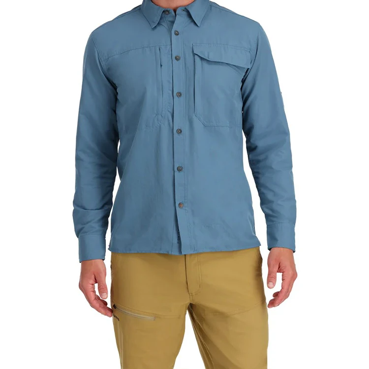 2023 New Hot Sale Anti Uv Custom Best Long Sleeve Fishing Shirts