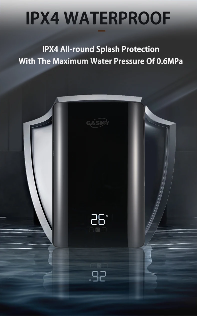 Tankless Water Heater Electric 220v Multi Points Supply Hot Water Heater 8.5kw Electric Instant