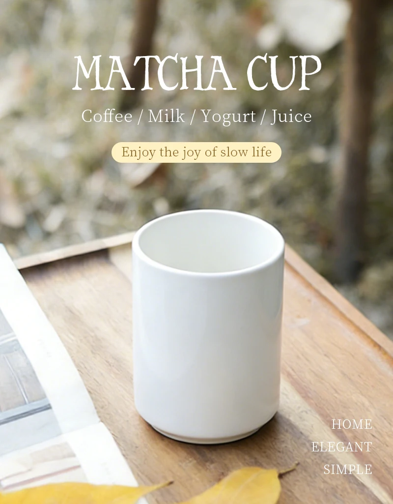 product customized japanese tea cup ceramic porcelain tea mugs no handle asian model teacup for matcha green tea cappuccino-3