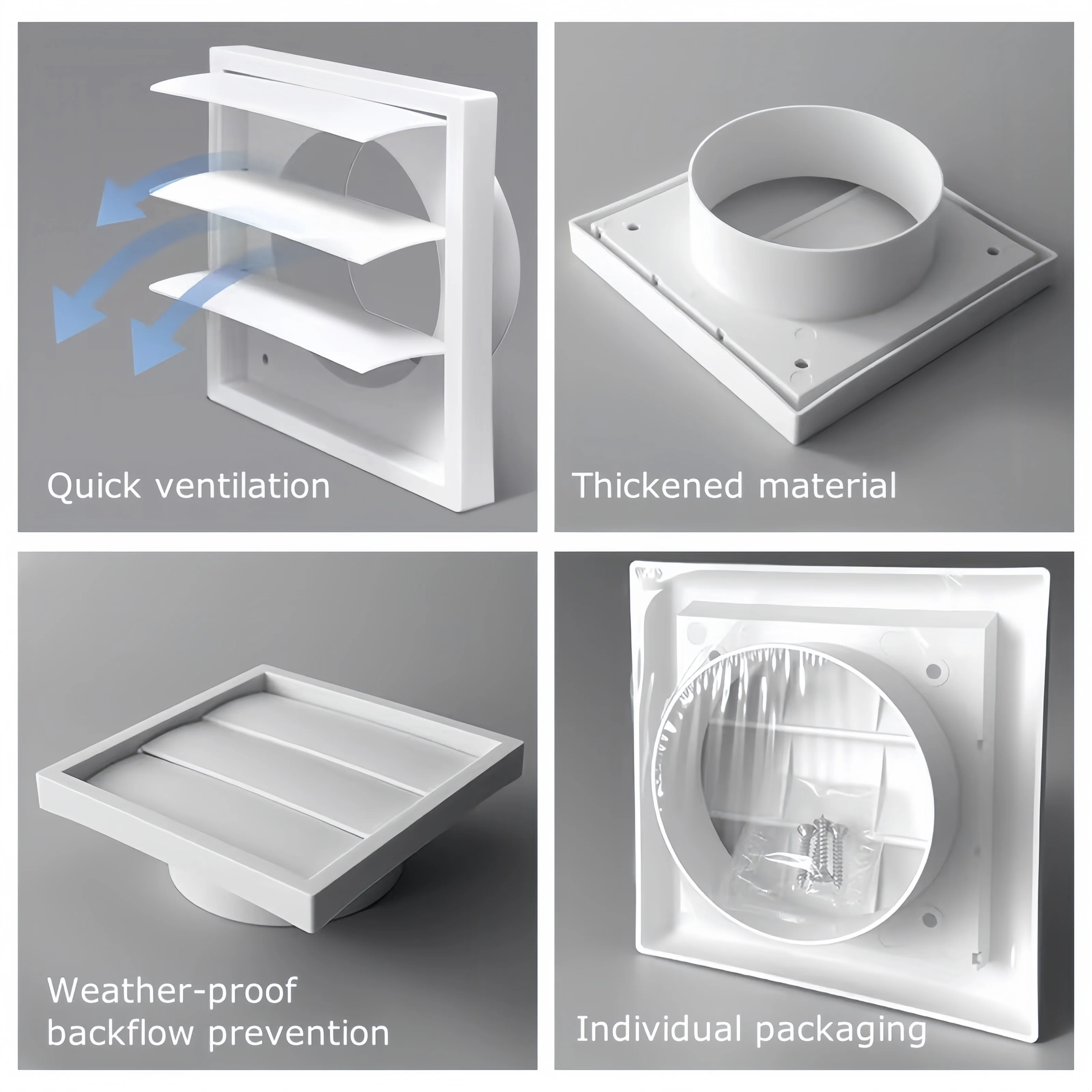 Window Coverings the air Outlet