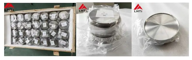 Titanium alloy GR5 Titanium GR1 GR2 sputtering target PVD coating