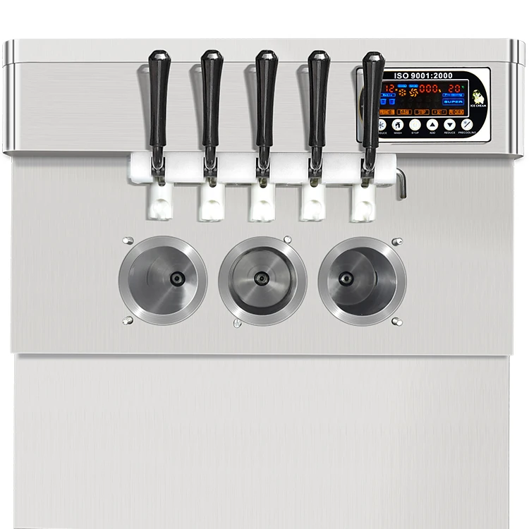 CE ETL Rohs лапша Осенняя Тыква 5 ароматов машина для мягкого мороженого/машина производства мороженого приготовления