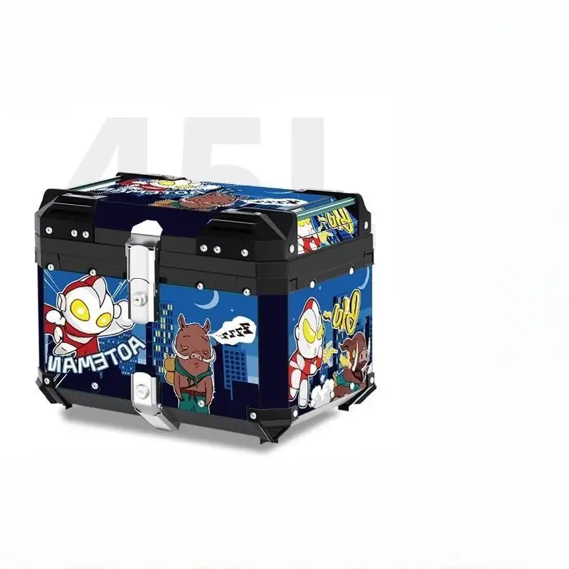 Factory Wholesale PP High Quality Fall Waterproof Safety 45L Motorcycle Box