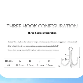 New Carp Artificial Hard Bait Hooks ABS Material Long-Distance Casting Sinking Minnow 130Mm/23G Bottom for Zander Pike – Minnow – view 5