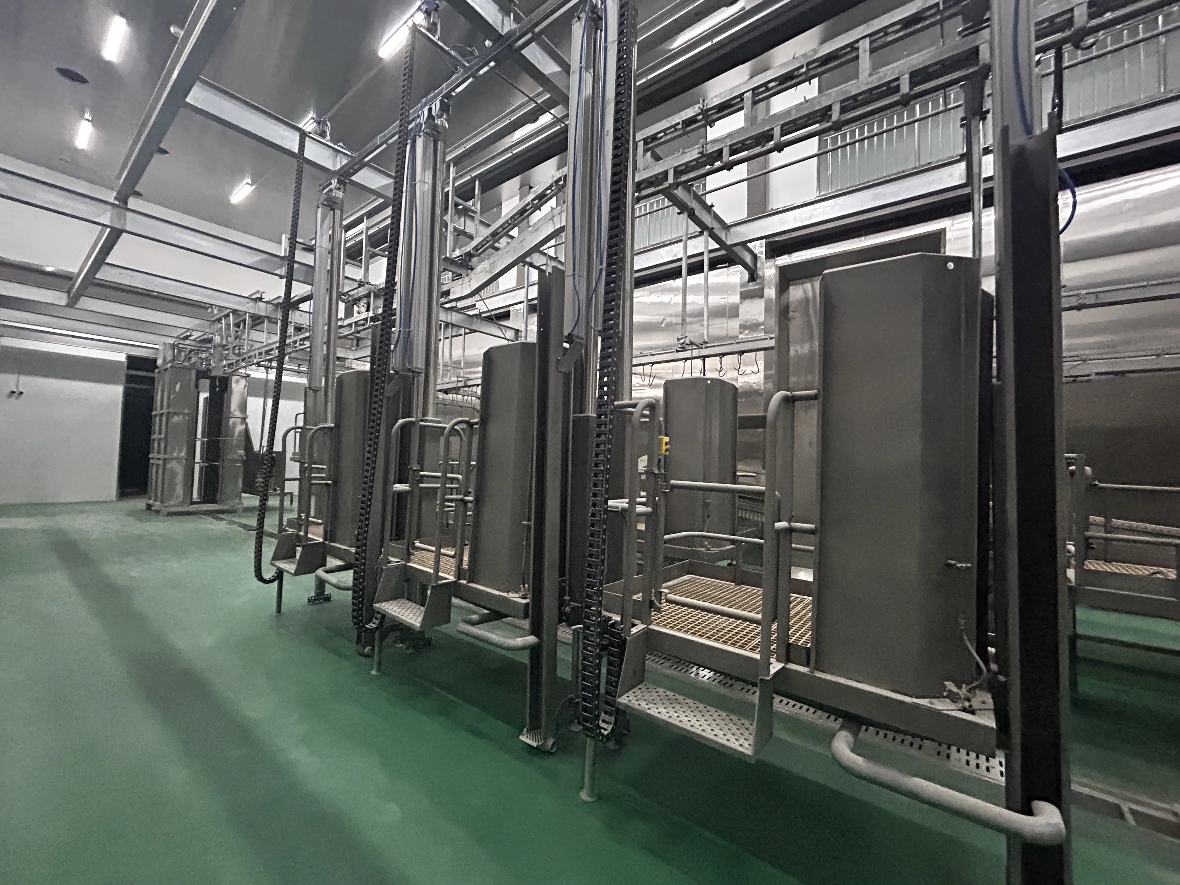 Factory price automatic cattle slaughtering production line - 10-100 cows/day turnkey beef slaughterhouse equipment