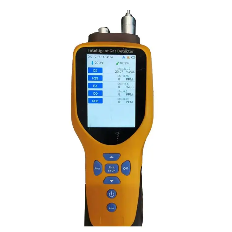 Professional Manufacturer Portable Gas Analyzers Single H2S gas detector alarm gas leak detector