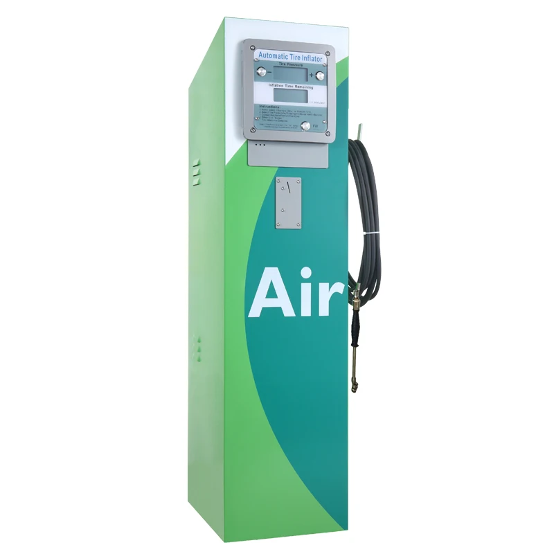 Coin Operated Built in air Compressor air Tire Chuck Inflator with Gauge for Tires IT695