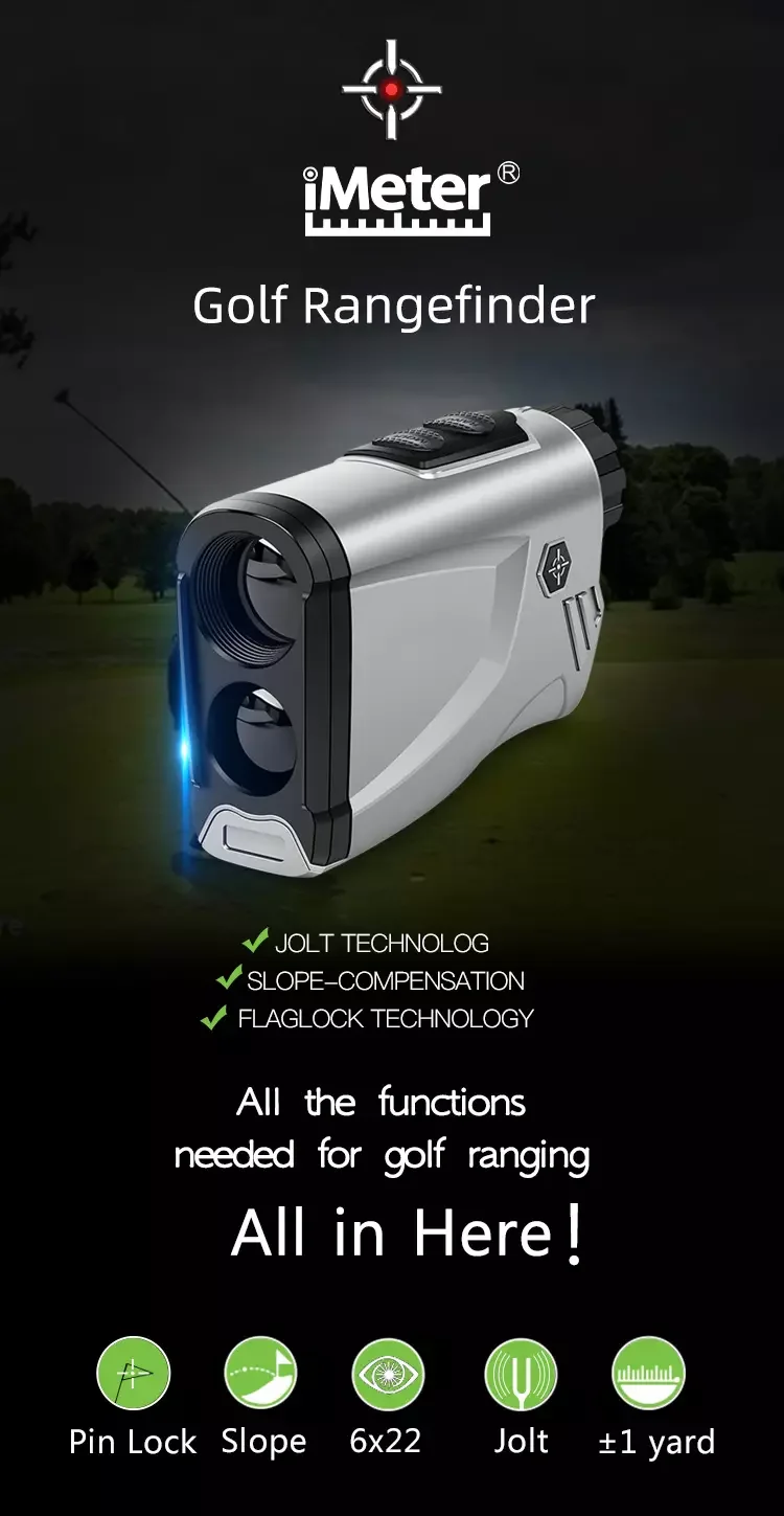 Laser Rangefinder for Hunting & Golf with 7X Magnification | LE