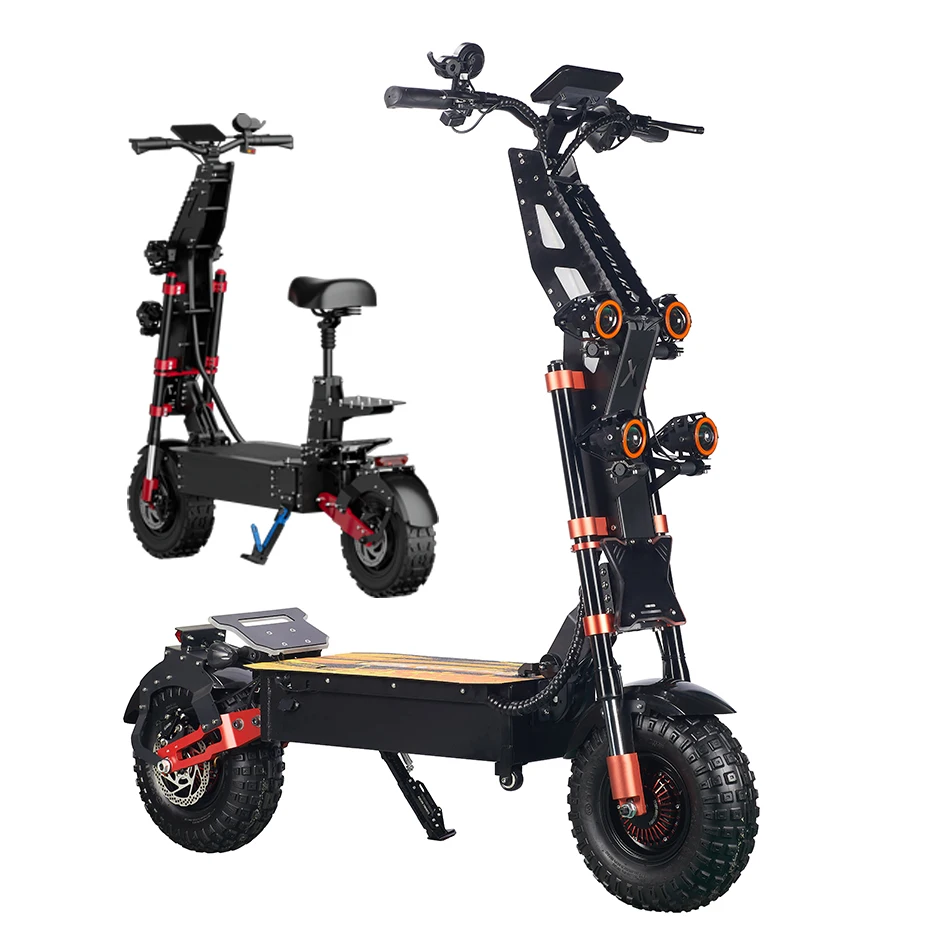 8000W Dual Motor Electric Scooter Bike with Suspension