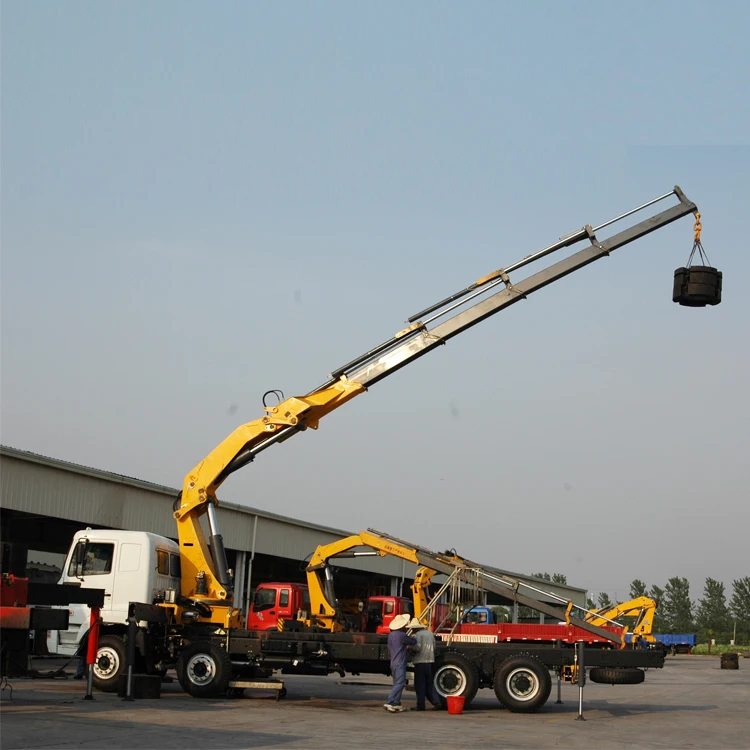 Multifunctional SQ16SK4Q 16 Ton Telescopic Arm Block Manipulator Truck Mounted Lorry Crane