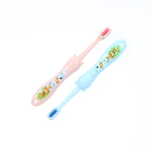 Cute Cartoon Kids Toothbrush Soft Animal Shaped Blister Card Packing New Daily Brash Tuth Professional Custom