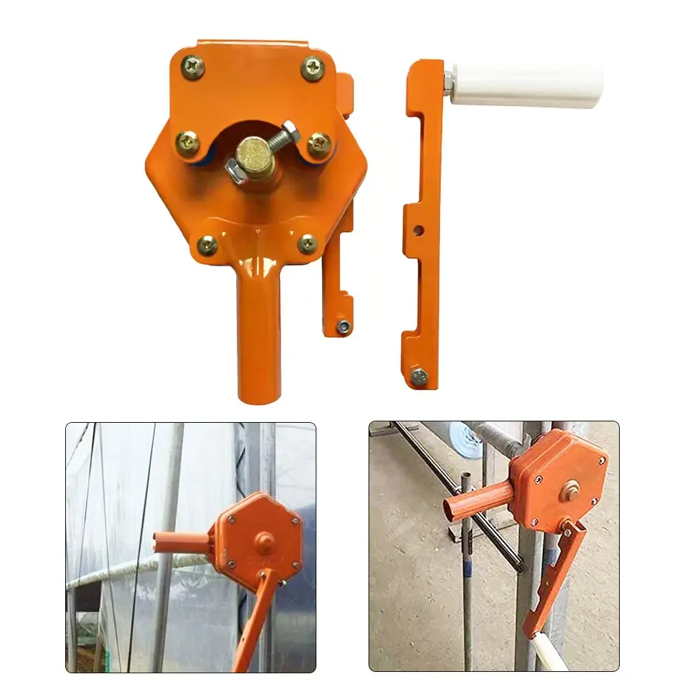 Manual Korea Greenhouse Roll up Machine Greenhouse Manual Film Roll up Crank Sidewall Ventilation
