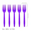 Purple forks-10 pcs