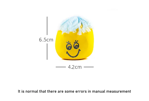 Squeeze Toys Smiling Face Doll - Funny Stress Relief Pinch Toy for