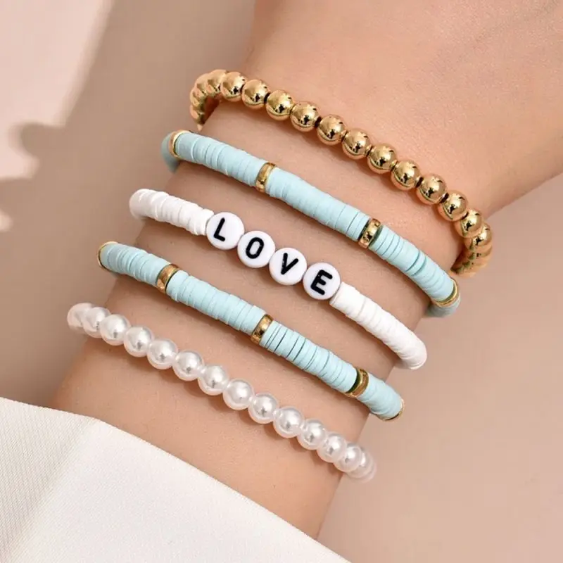 vintage delicate boho stackable stretch bracelets