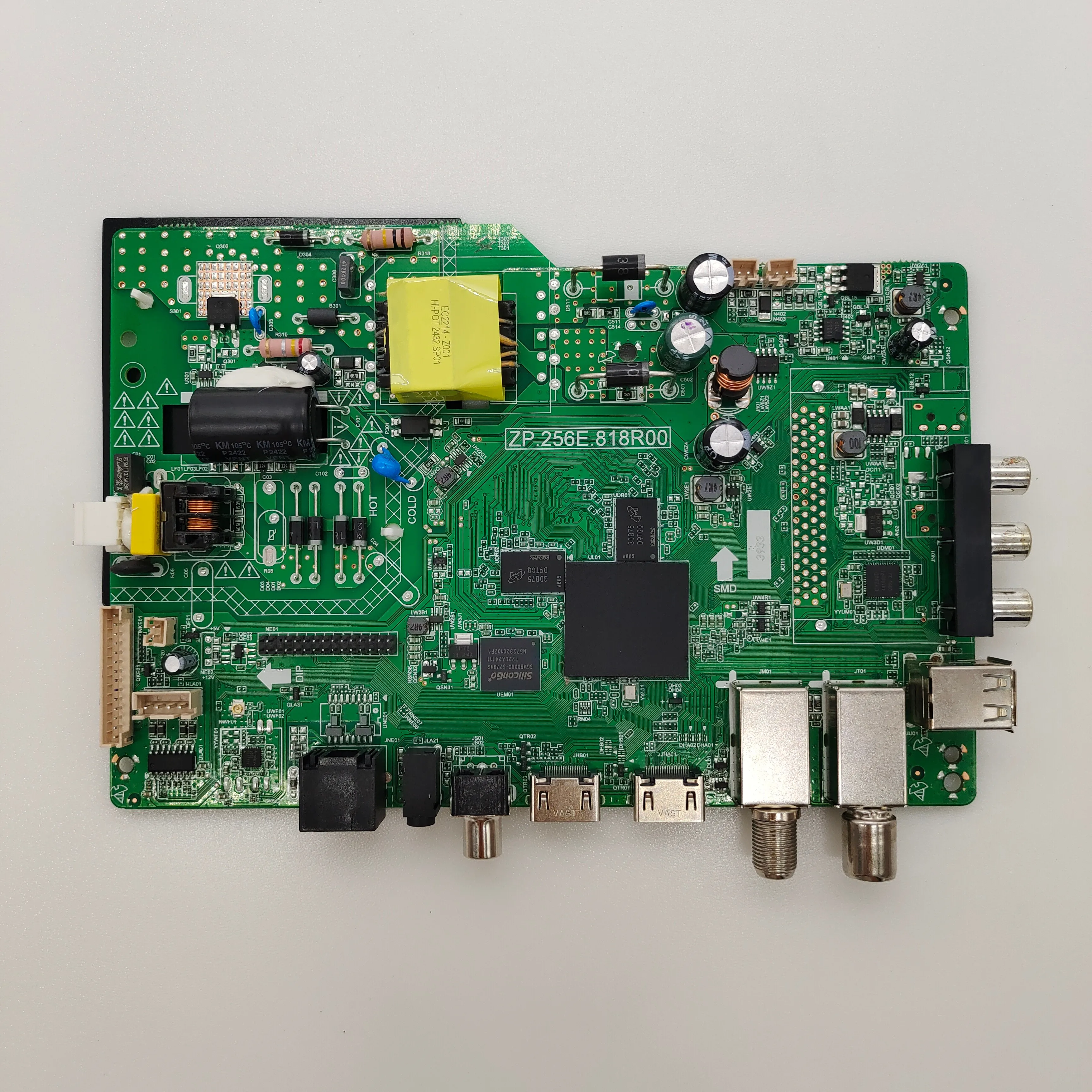 Universal LED TV Motherboard ZP.256E.818R00 for 32-42 Inches