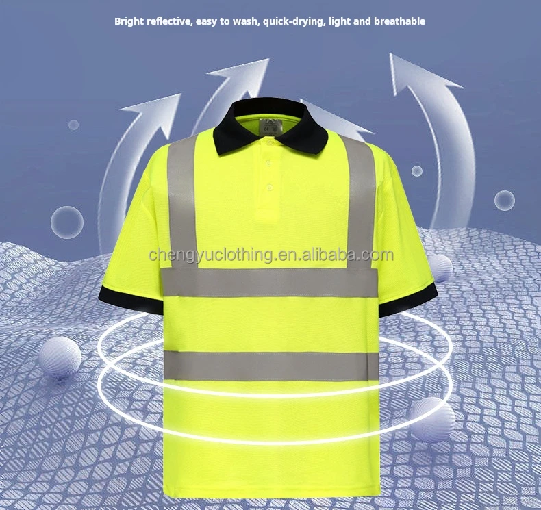 OEM Logo Custom Outdoor Work Protection Construction Industry High Visibility Reflective Safety Secu
