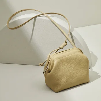 Manufacturer Custom Wholesale 2024 Ladies New Design Sling Small Fashion Genuine Leather Shoulder Crossbody Bag for Women
