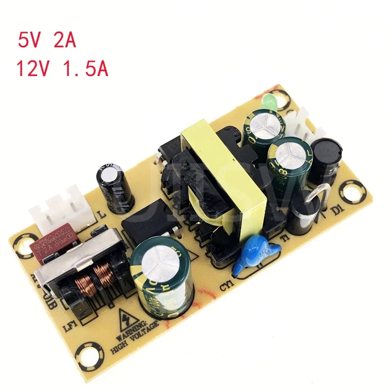 Ac Dc 12v 1 5a 5v 2a Switching Power Supply Module Bare Circuit 100 265v To 12v 5v Board Tl431 Regulator For Replace Repair Buy Ac Dc Power Module Ac Dc 12v Ac Dc Converter Product On Alibaba Com