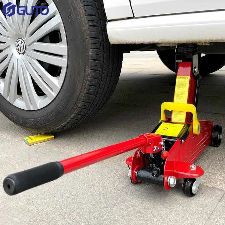 2T Horizontal Hydraulic Jack for Vehicles, Large Brand New Car and Off-road Vehicle Vehicle Tool