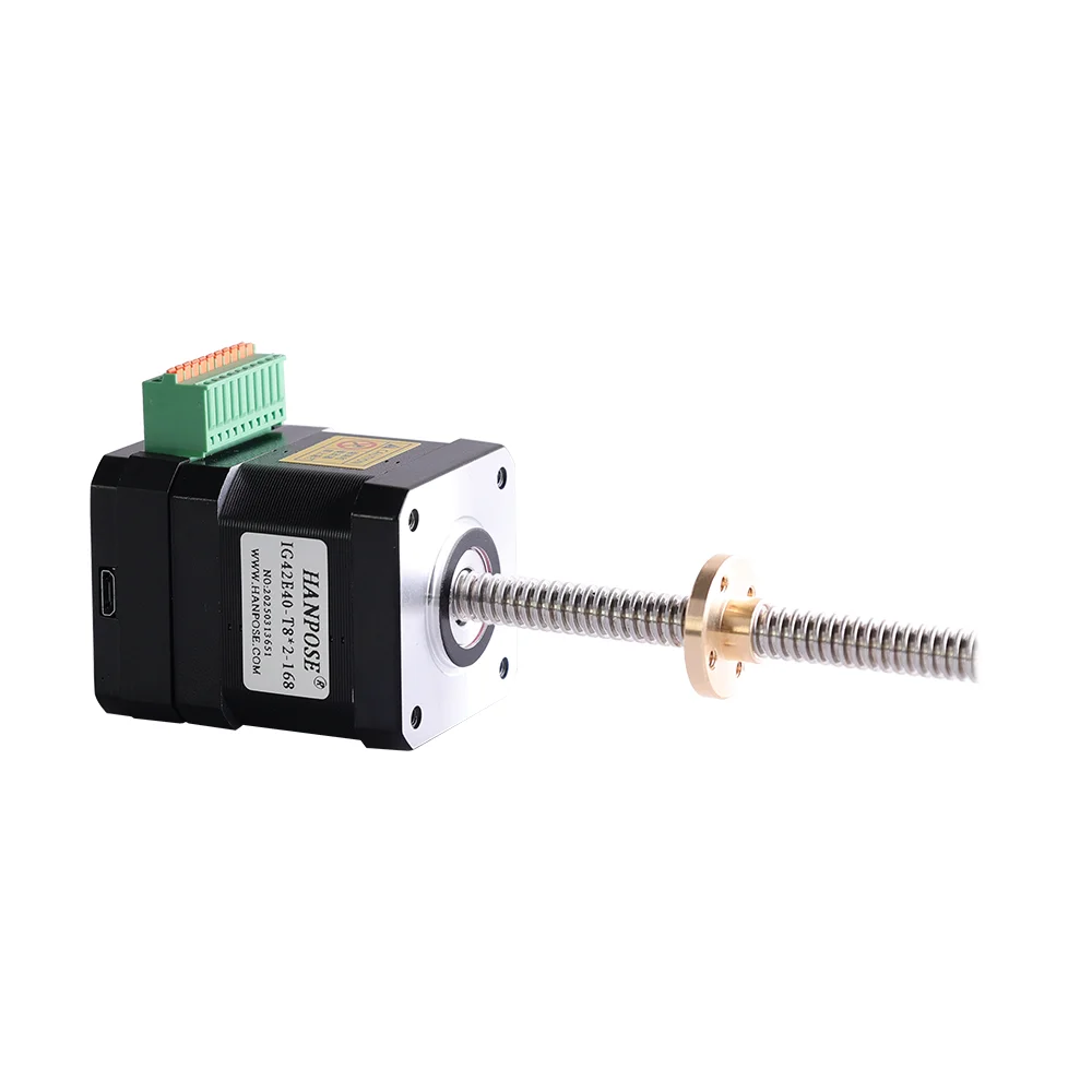 Industrial Automation Lead Screw Motor Linear Actuator Hybrid Kit Nema 17 Stepper Motor Trapezoidal Screw Motor