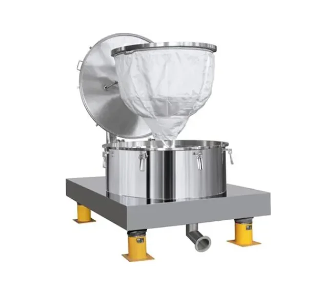 Hengrui PSD Flat Belt Centrifuge Closed Centrifuge Lined with Plastic Hanging Bag Industrial Dewatering Centrifuge