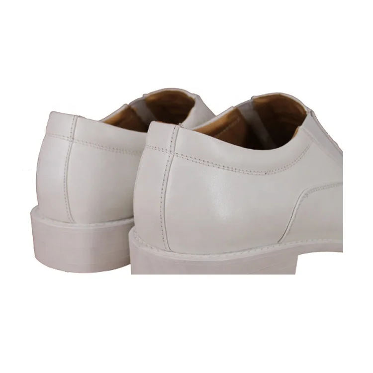 High End White Fashion Dress Shoes Men Casual for Elegant Occasions Leather  Custom Summer to Wear