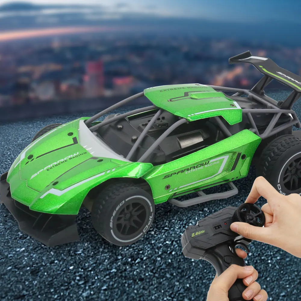 Huiye radio remote controlled electric car toy 1:16 electronic racing rc fast car mini for kids hobby remote control
