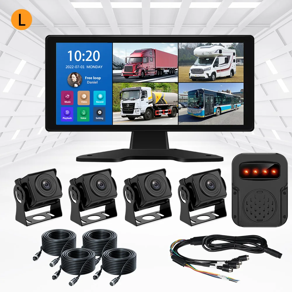 4K Backup Camera System with 10.36inch Car Monitor China Manufacturer