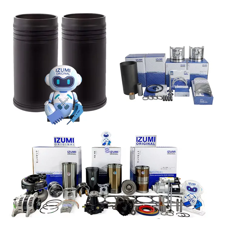 IZUMI ORIGINAL S6R2 Overhaul Rebuild Kit Diesel Engine Parts For MITSUBISHI