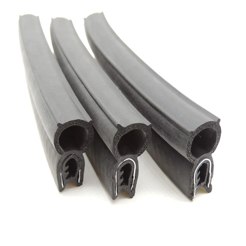 Customized  Rubber Edging for Sheet Metal Seal Strip/car Roof Rubber Strips